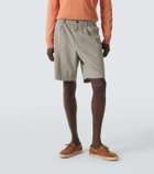 Brunello Cucinelli Cotton gabardine Bermuda shorts