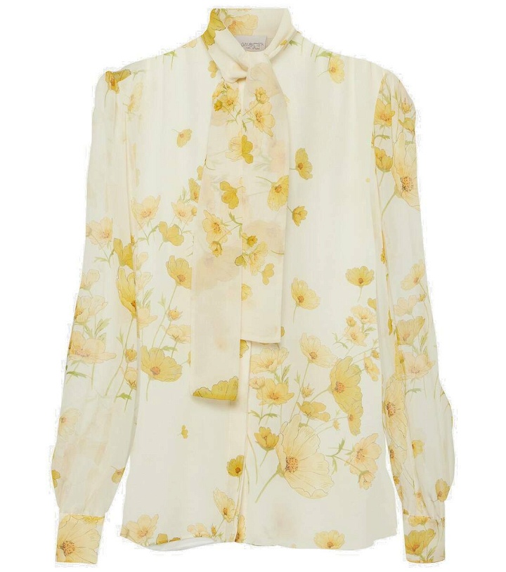 Photo: Giambattista Valli Printed silk georgette blouse