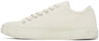 Acne Studios Off-White Low Top Sneakers