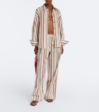 SIR Alva striped cotton shirt