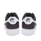 Nike Men's Air Force 1 07 Sneakers in Black/White