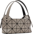 BAO BAO ISSEY MIYAKE Taupe Boston Bag