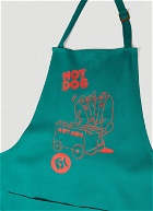 Really Hot Dogs Apron in Green