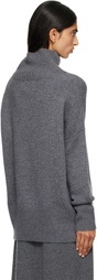 LISA YANG Gray Heidi Turtleneck