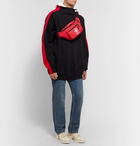 Balenciaga - World Food Programme Logo-Embroidered Nylon Belt Bag - Men - Red