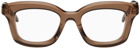 Loewe Brown Square Glasses