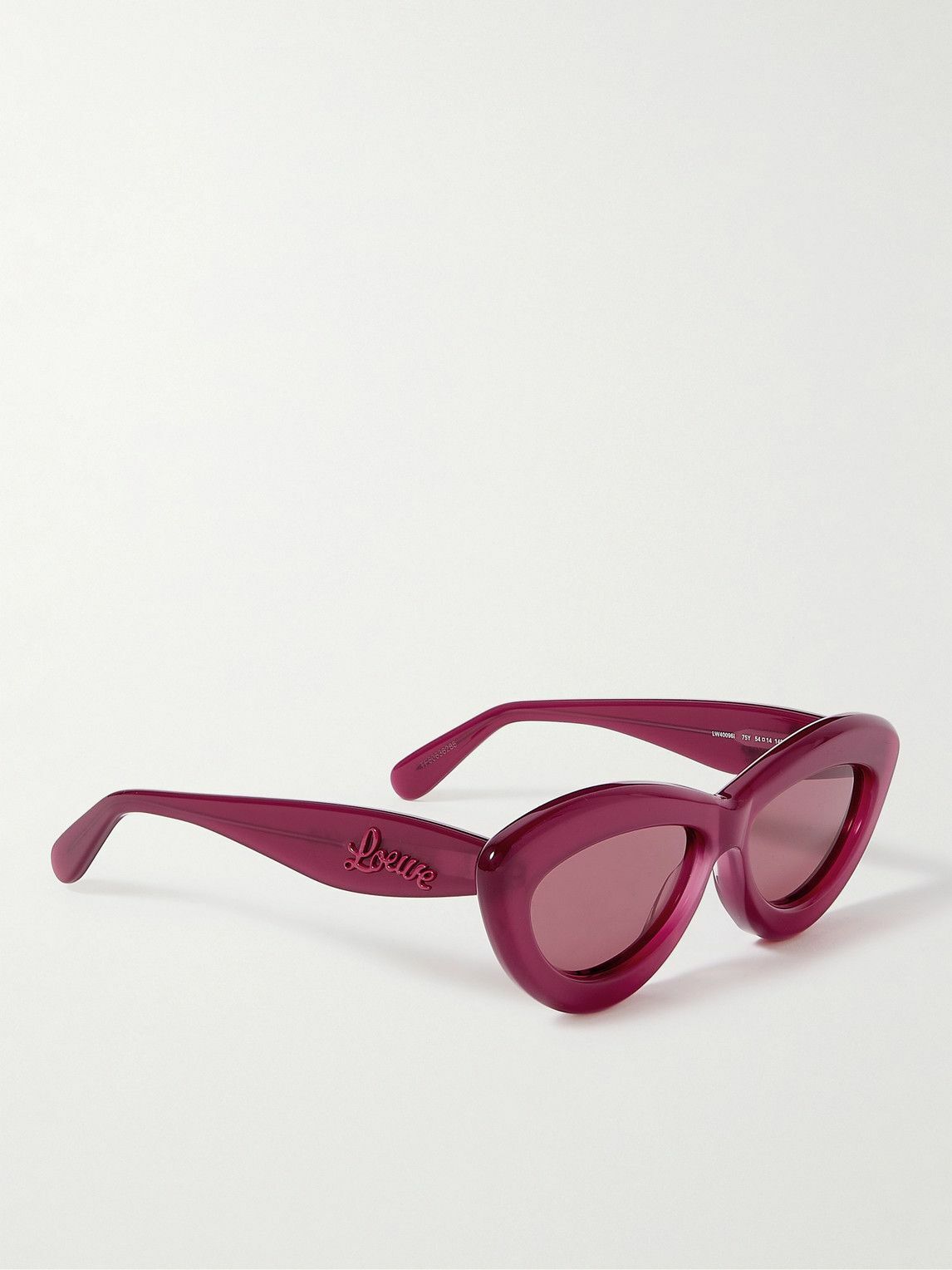 Azzedine Alaia AA0058S 003 Sunglasses Transparent Red | SmartBuyGlasses  India