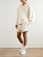 FEAR OF GOD ESSENTIALS - Oversized Knitted Polo Sweater - White