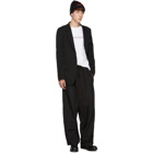 Yohji Yamamoto Black String Trousers