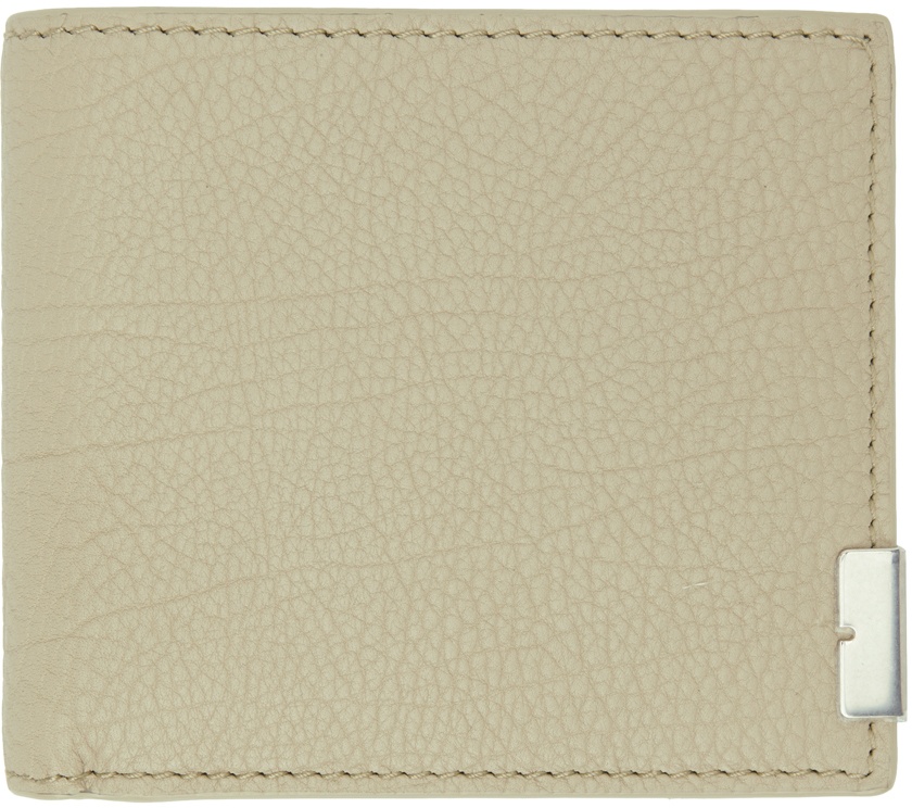 Photo: Burberry Taupe B Cut Bifold Wallet