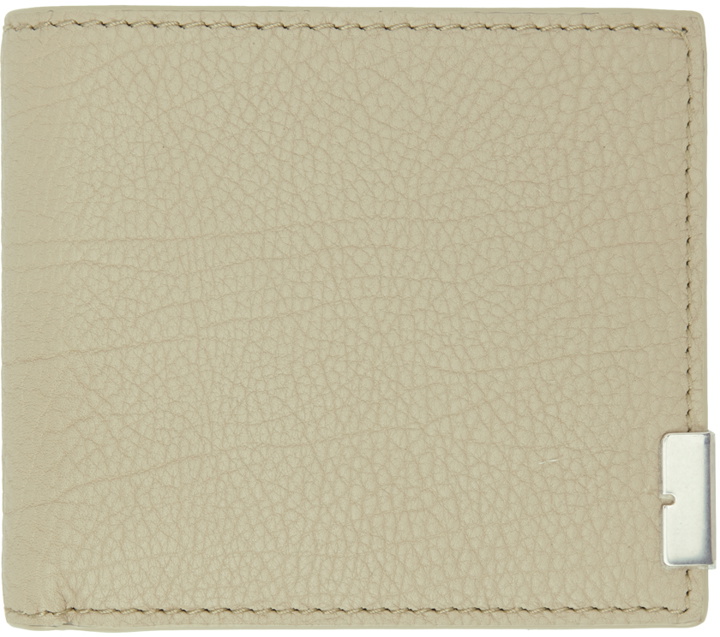 Photo: Burberry Taupe B Cut Bifold Wallet