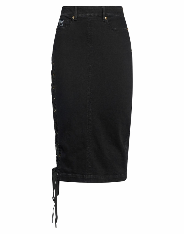 Photo: Versace Jeans Couture Womens Denim skirt in Black