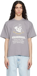 Neighborhood Gray Printed T-Shirt
