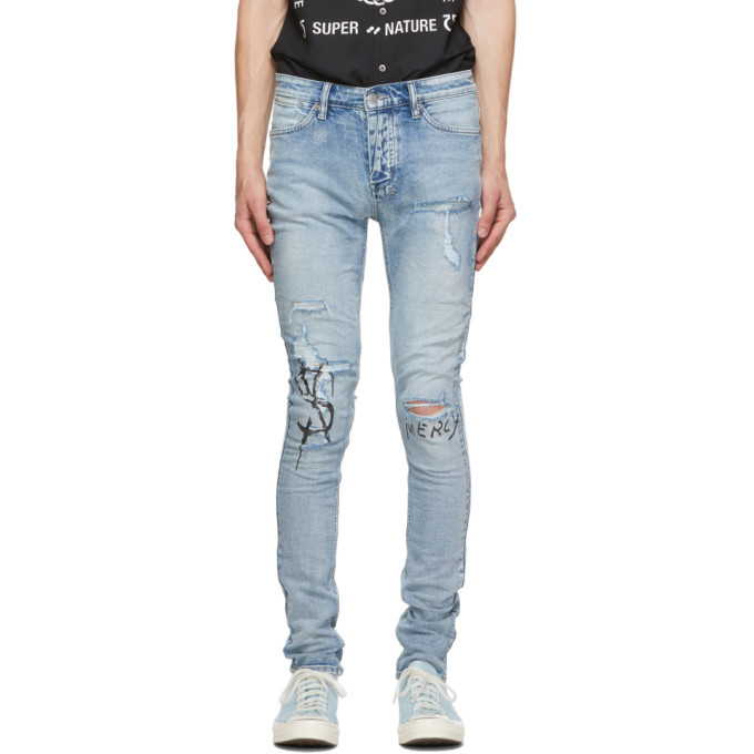 Photo: Ksubi Blue Van Winkle Punk Scribe Jeans