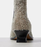 Loewe Campo Chelsea suede ankle boots