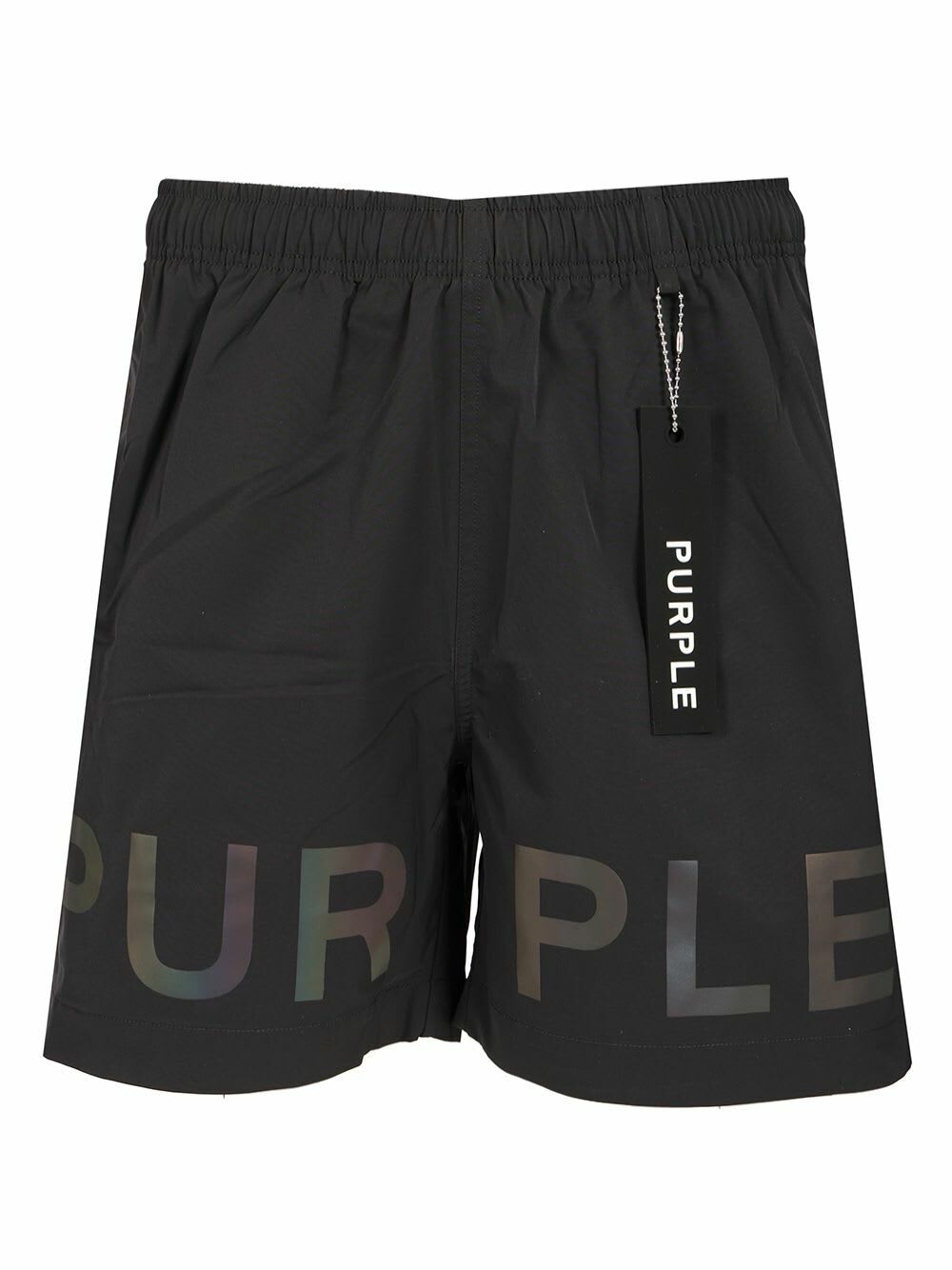 Purple Brand Holographic Shorts