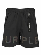 Purple Brand Holographic Shorts
