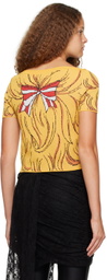 Pushbutton Yellow Crying Girl Sweater