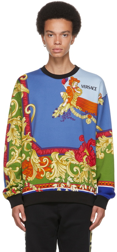 Photo: Versace Multicolor Medusa Renaissance Sweatshirt