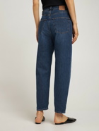TOTEME - High Rise Tapered Organic Cotton Jeans