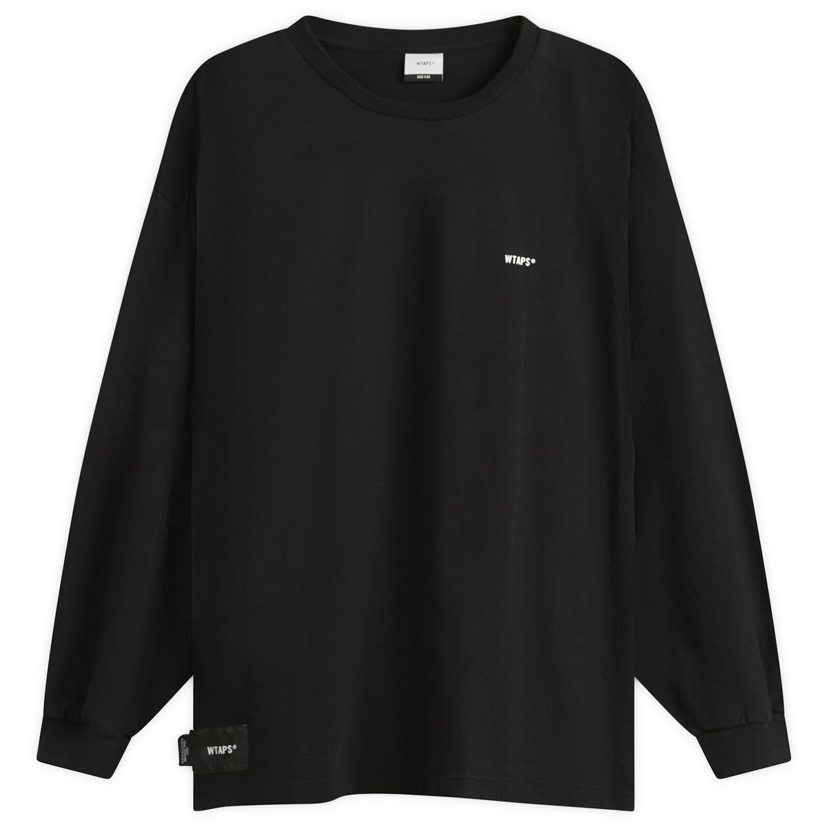 WTAPS Men's Scab Long Sleeve T-Shirt in Black WTAPS