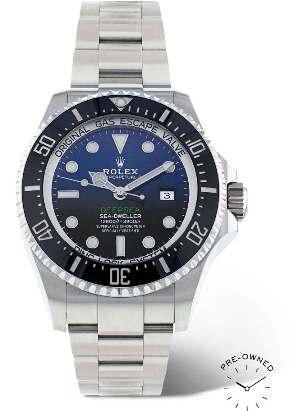 Photo: ROLEX - Pre-Owned 2017 Deepsea Sea-Dweller Automatic 44mm Oystersteel Watch, Ref. No. 126660