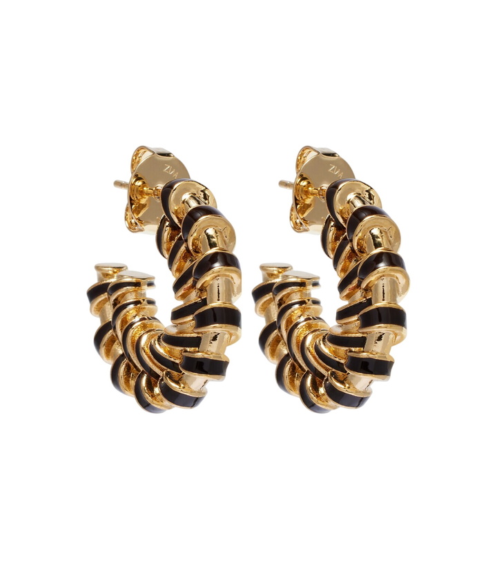 Photo: Zimmermann Loop gold-plated hoop earrings