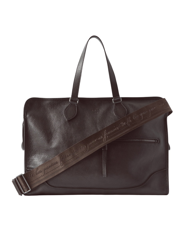 Pochette De Voyage Berluti En Toile - Noir - Fabriqué En Italie - Neuf Avec étiquettes