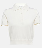 Loewe - Silk-blend cropped sweater
