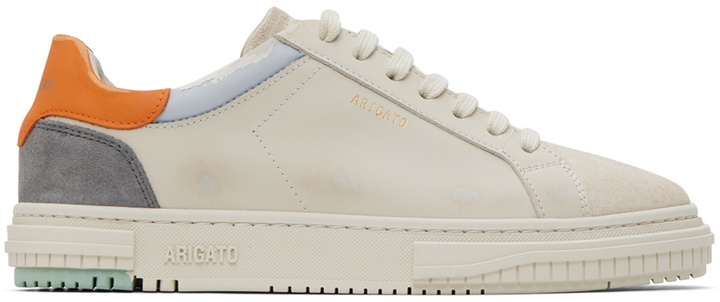 Photo: Axel Arigato Beige & Orange Atlas Sneakers