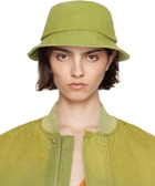 JW Anderson Khaki Anchor Logo Bucket Hat