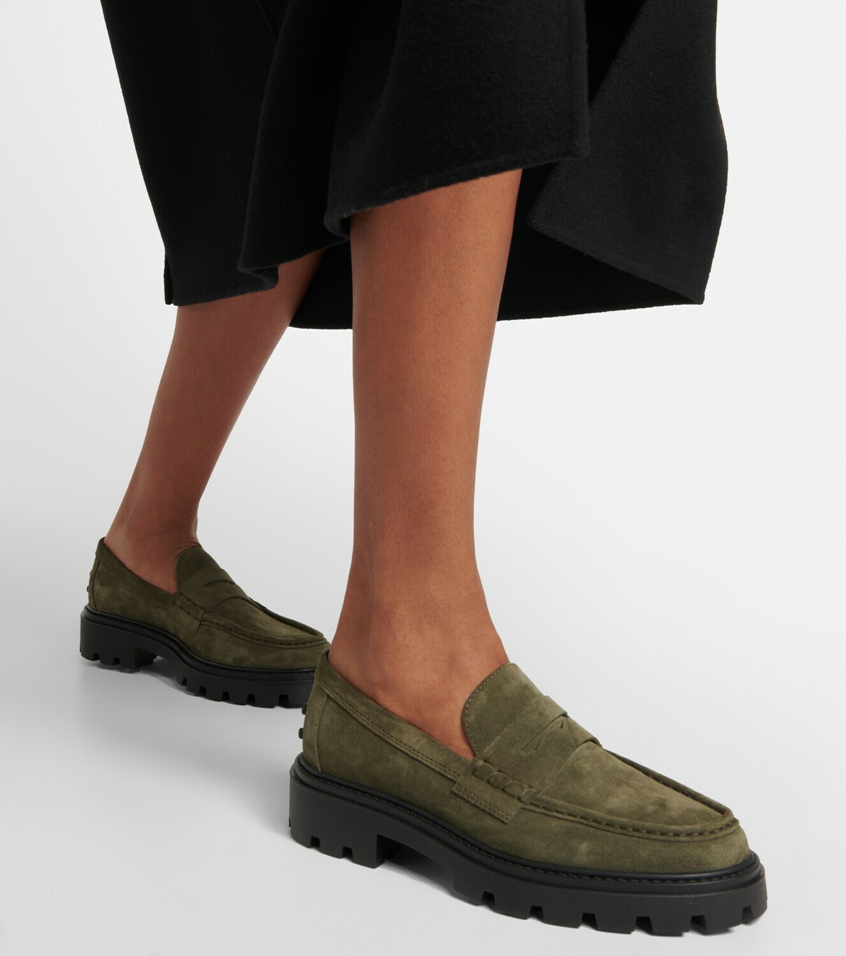 tod's patent leather loafers