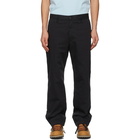 Stone Island Shadow Project Black Straight Trousers