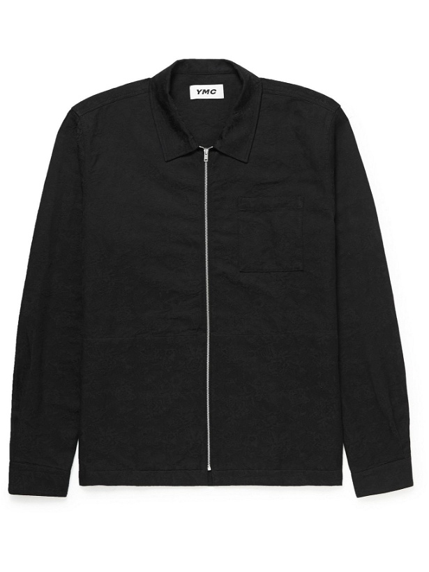 Photo: YMC - Bowie Floral-Jacquard Cotton Jacket - Black