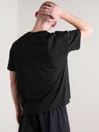 FEAR OF GOD ESSENTIALS - Logo-Appliquéd Cotton-Blend Jersey T-Shirt - Black