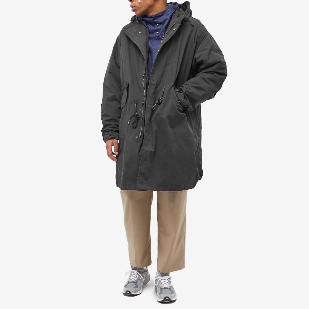 Hooded Parka Apc Parka Thom Shop Padded Parka In Miltary Green KOLAB