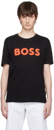 BOSS Black Printed T-Shirt