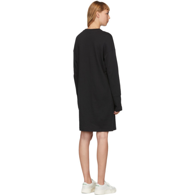 Vestido Reebok Reebok Classics Black Sweater Dress Reebok Classics