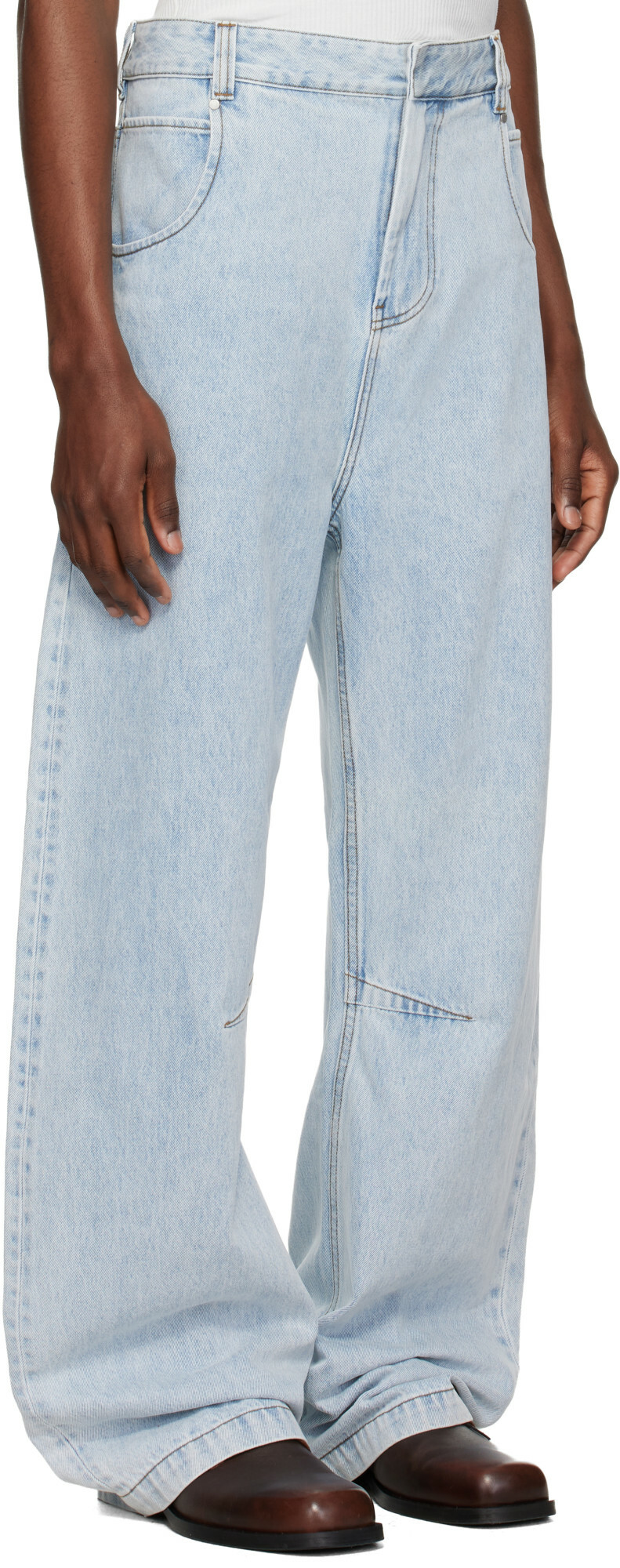 Entire Studios Blue Gem Jeans