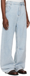 Entire Studios Blue Gem Jeans