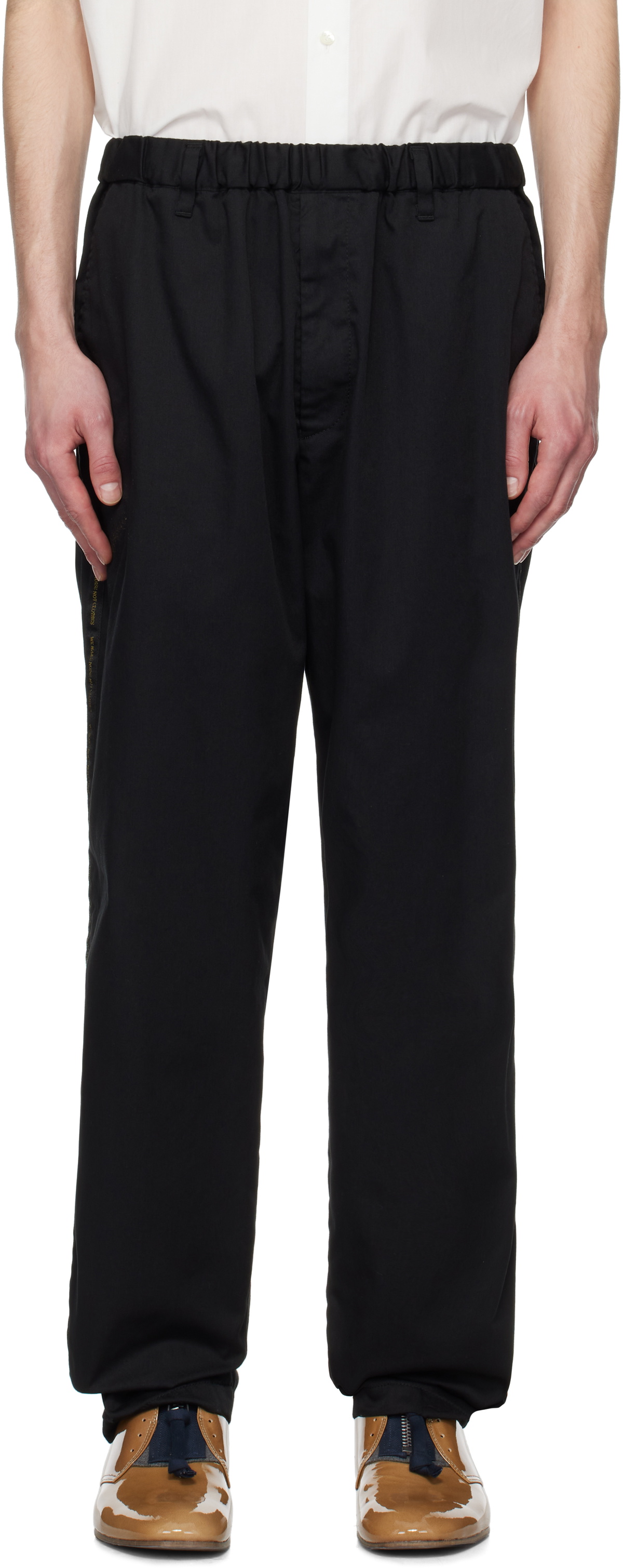 UNDERCOVER Black UP1E4502-1 Trousers
