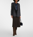 Blazé Milano Everyday checked virgin wool blazer