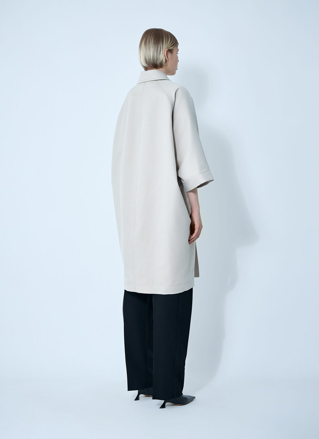 Bottega Veneta Silk-And-Cotton-Blend Coat