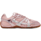 Marc Jacobs Pink 'The Metallic 72 Spring' Sneakers