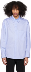 Wooyoungmi Blue Vented Shirt