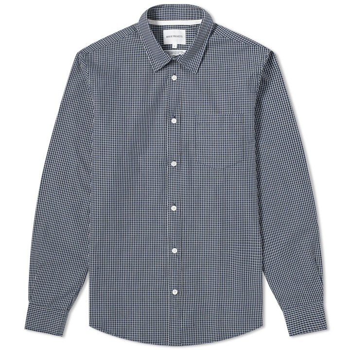 Photo: Norse Projects Osvald Micro Plaid Shirt
