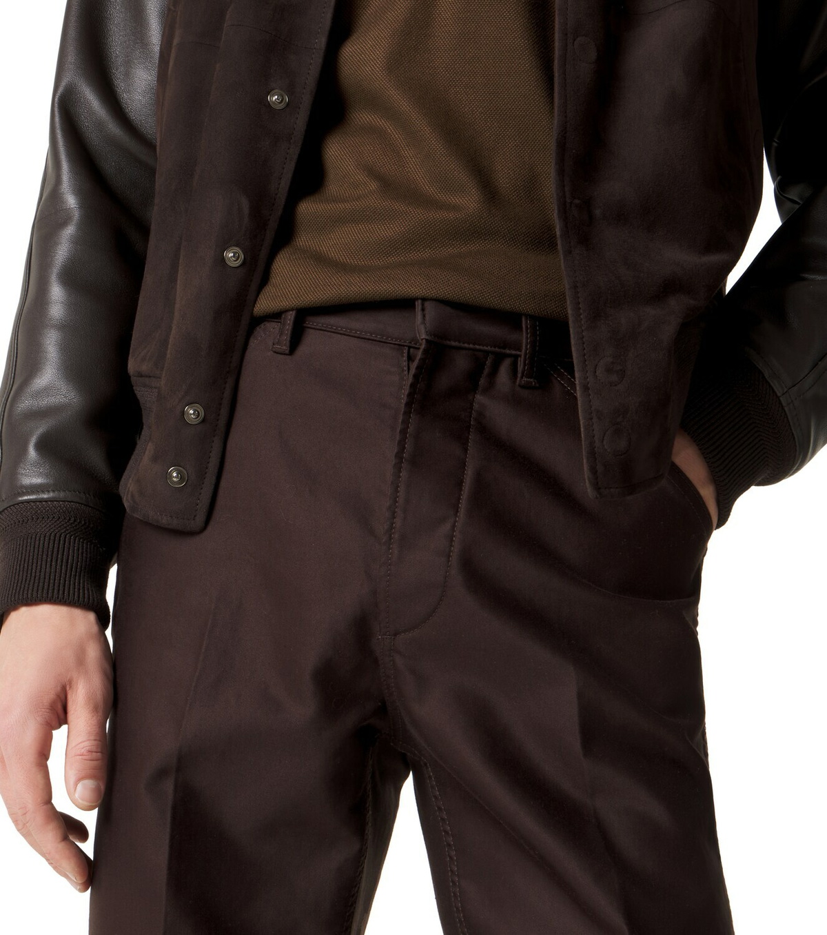 Tom Ford Cotton satin cargo pants
