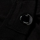 C.P. Company Men's Lens Knit Cardigan in Black