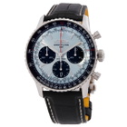 Breitling Navitimer Chronograph Automatic Chronometer Blue Dial Mens Watch AB0139241C2P1