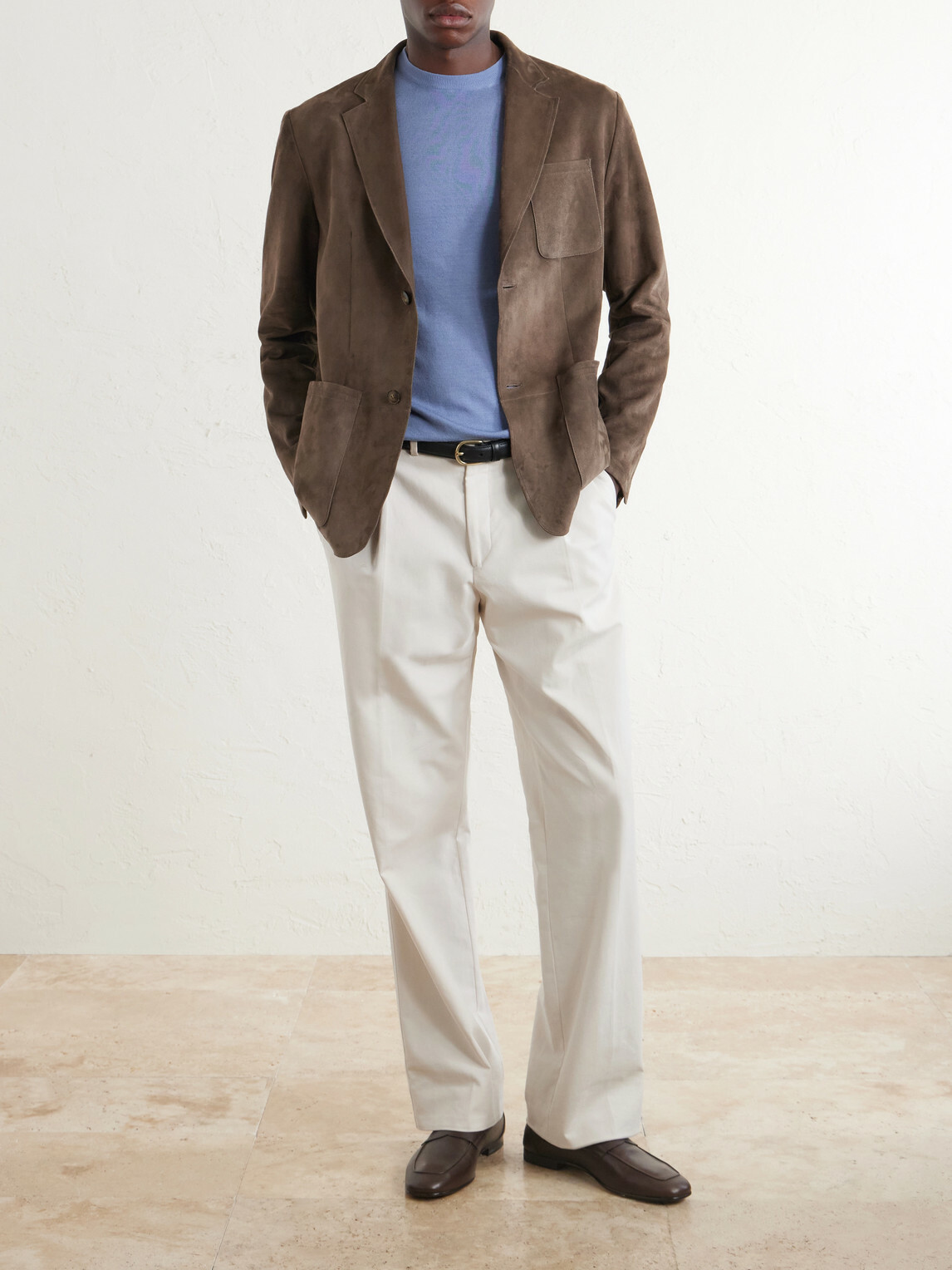 Canali - Wool Sweater - Blue